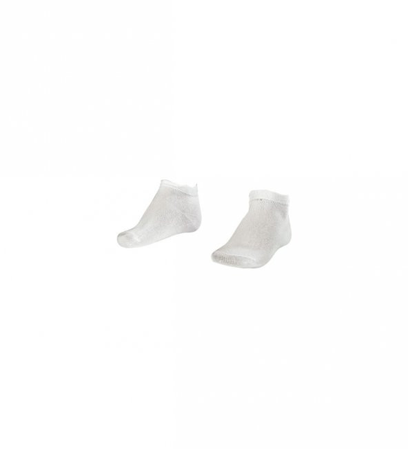 Lescon La-2184 Beyaz 2li Patik Çorap 36-40 Numara