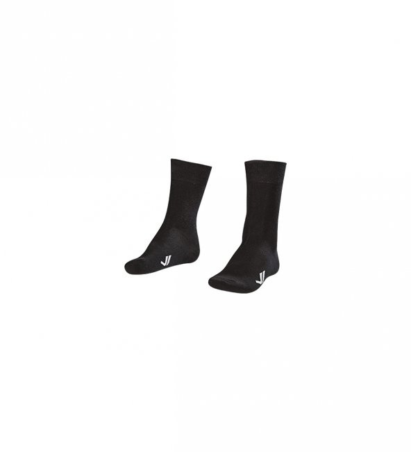 Lescon La-2186 Siyah 2li Klasık Çorap 40-45 Numara