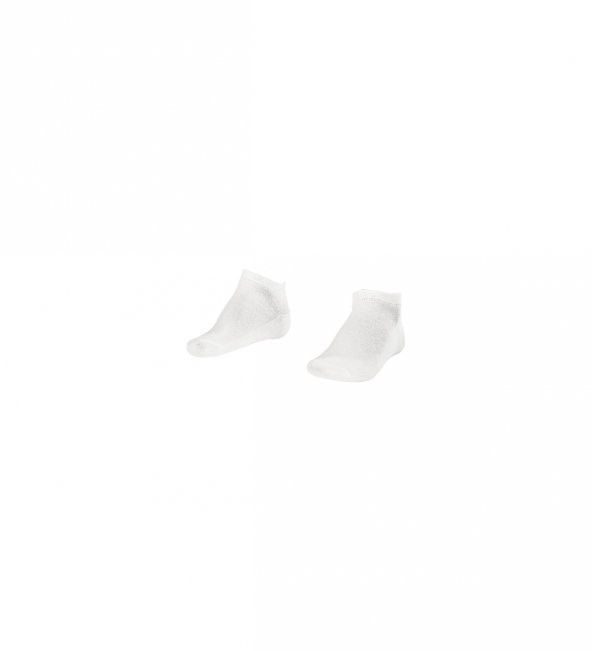 Lescon La-2183 Beyaz 2li Patik Çorap 40-45 Numara
