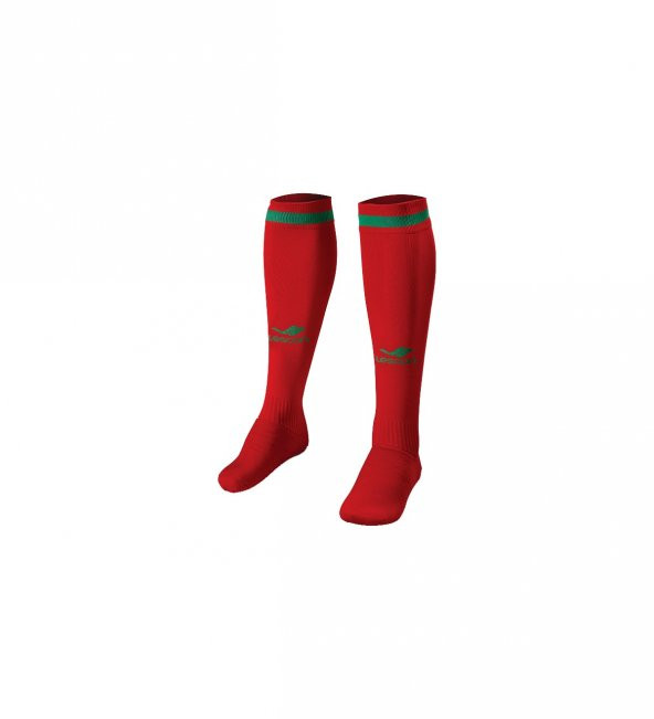 Lescon La-2172 Kırmızı Yeşil Futbol Çorabı 40-45 Numara