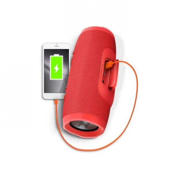JBL Charge3 Bluetooth Hoparlör IPX7 Kırmızı