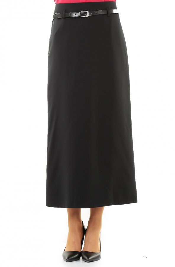 SORALLİNE KADIN 770 SİYAH KALEM ETEK - 2