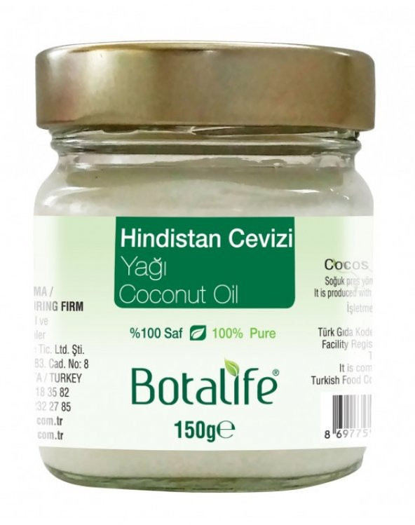 Botalife Hindistan Cevizi Yağı 150 g