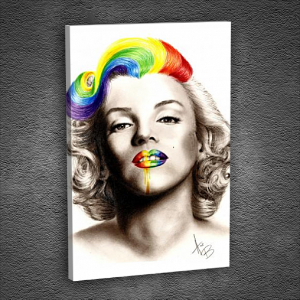 Marilyn Monroe DEKORATİF 70cm - 100cm TABLO