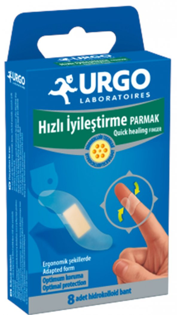Urgo Hızlı İyileştirme Yara Bandı Parmaklar