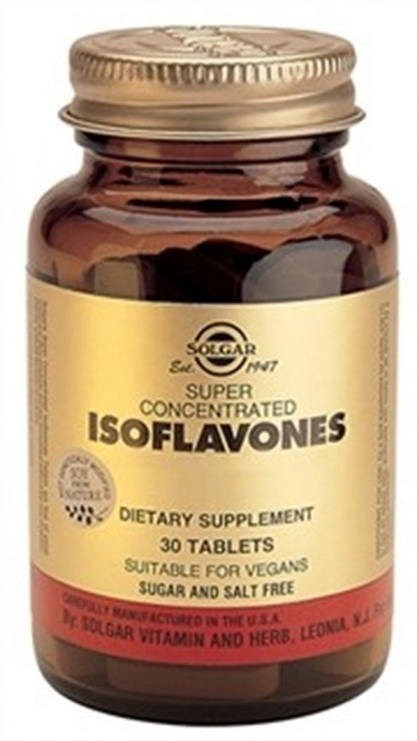 SOLGAR SUPER CONCENTRATED ISOFLAVONES 60 TABLET