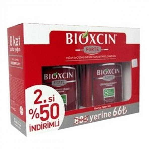 Bioxcin Forte Yoğun Saç Dökülmesine Karşı Bitkisel Şampuan 2.Si  50 İndirimli 300 Ml