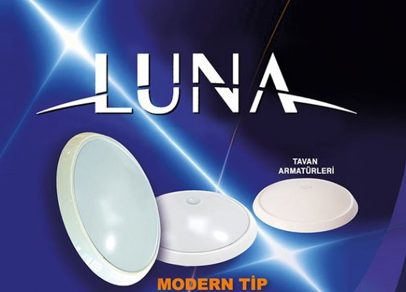 LUNA SENSÖRLÜ LED'Lİ TAVAN ARMATÜRÜ - BEYAZ IŞIK - 2