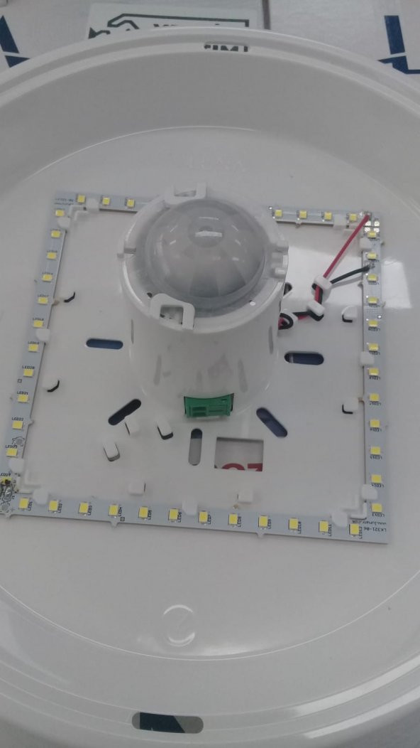 LUNA SENSÖRLÜ LED'Lİ TAVAN ARMATÜRÜ - BEYAZ IŞIK - 6