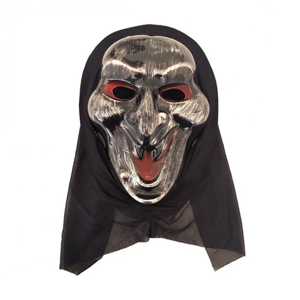 Cadılar Bayramı /  Halloween Pelerinli Cadı Maske
