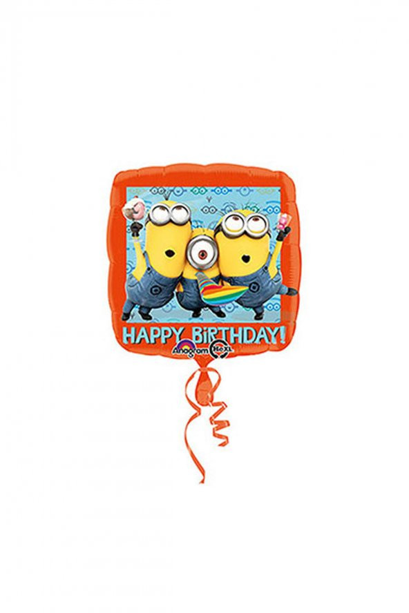 Minion Happy Birthday Folyo Balon 43 cm