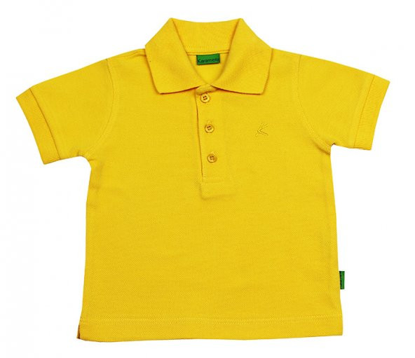 KK Polo T-shirt Koyu Sarı