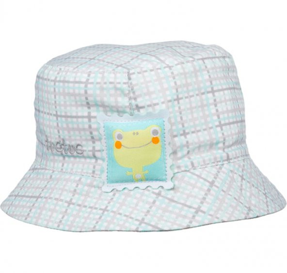 Ekose şapka, Love From Rabbit Home Açık Yeşil Ekose