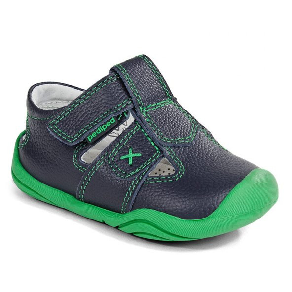 Martin, Navy/Green, Bebek Ayakkabı Lacivert/Yeşil