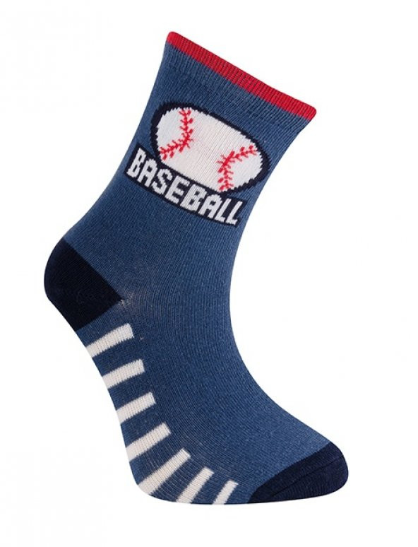 Baseball Soket Çorap İndigo