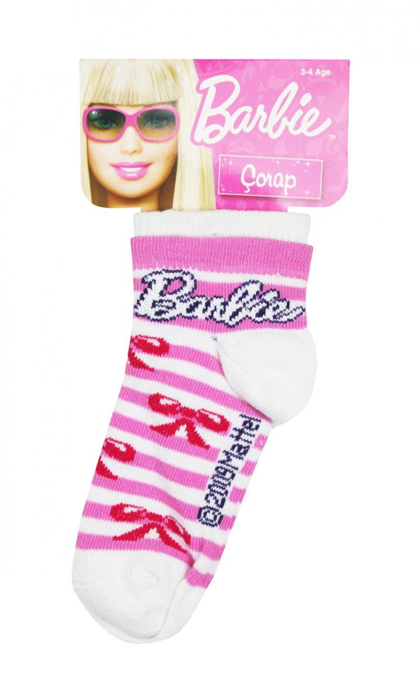 Barbie Çorap Beyaz