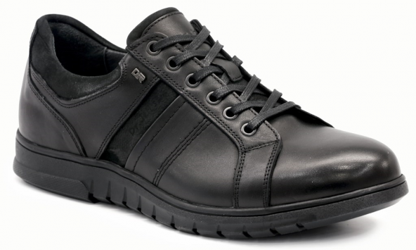 Komçero 6108 Siyah Erkek Ayakkabı Ayakkabı Casual