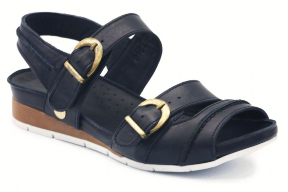 Mammamia D16ys1210 Lacivert Bayan Ayakkabı Terlik-Sandalet
