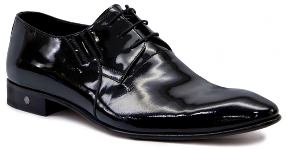 Brc 8255 Siyah Rugan Erkek Ayakkabı Ayakkabı Klasik