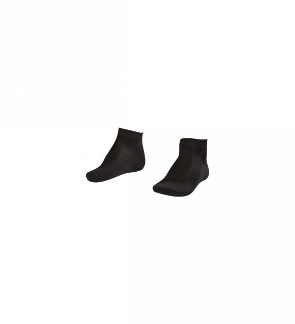 Lescon La-2184 Siyah 2li Patik Çorap 40-45 Numara