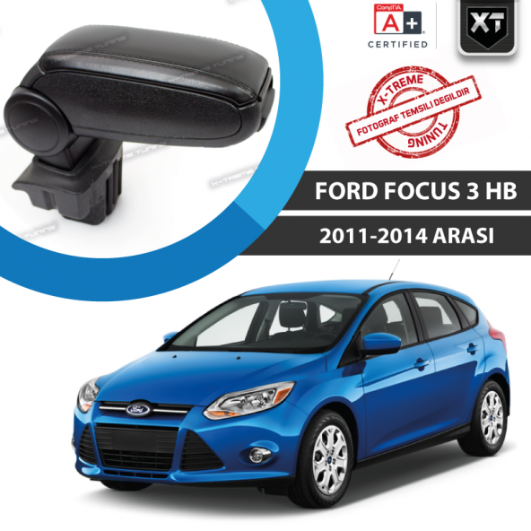 Ford Focus 3 HB Siyah Kol Dayama (Kolçak) 2011-2014 Arası