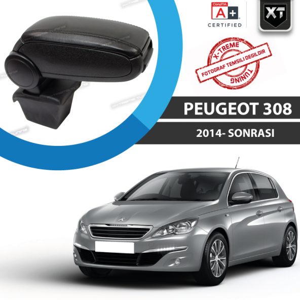 Peugeot 308 Siyah Kol Dayama (Kolçak) 2014- Sonrası