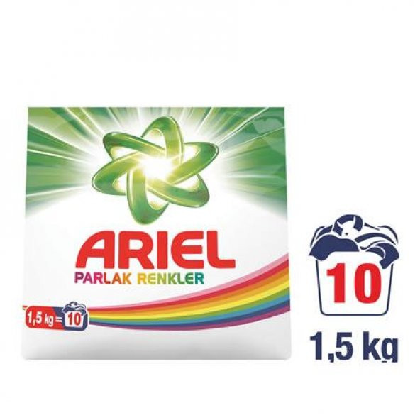 Ariel Toz Çamaşır Deterjanı Parlak Renkler 1.5 Kg