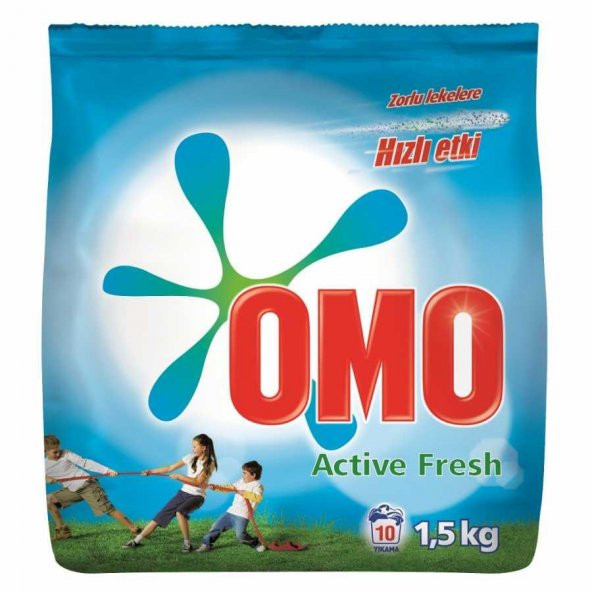 Omo Active Fresh Çamaşır Deterjanı 1.5 Kg