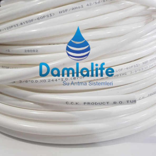 su arıtma 3/8 10mm hortum 5 metre - Resim 2