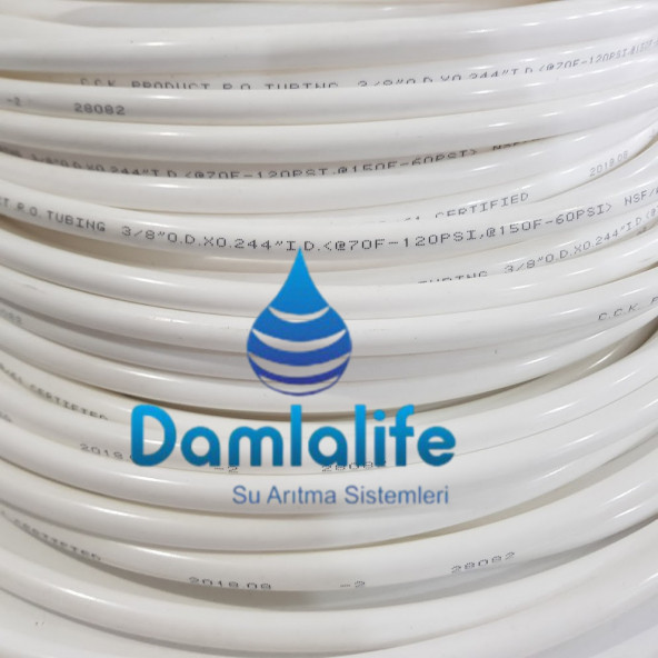 su arıtma 3/8 10mm hortum 5 metre - Resim 3