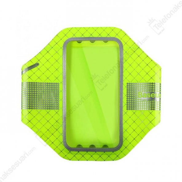 Baseus Universal Spor Kol Bandı Fosforlu Yeşil Renk