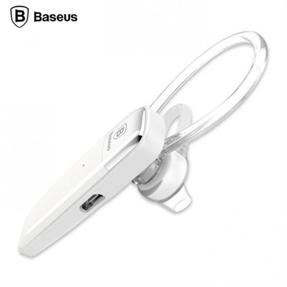 BASEUS Bluetooth Kulaklık Şık Tasarım Beyaz Renk