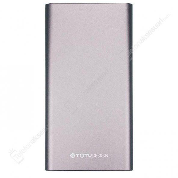 TOTU DESIGN 10000 mAh Gri Renk Powerbank