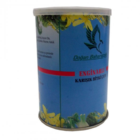 Enginarlı Karışık Bitkisel Çay 100 Gr Teneke Kutu - 6