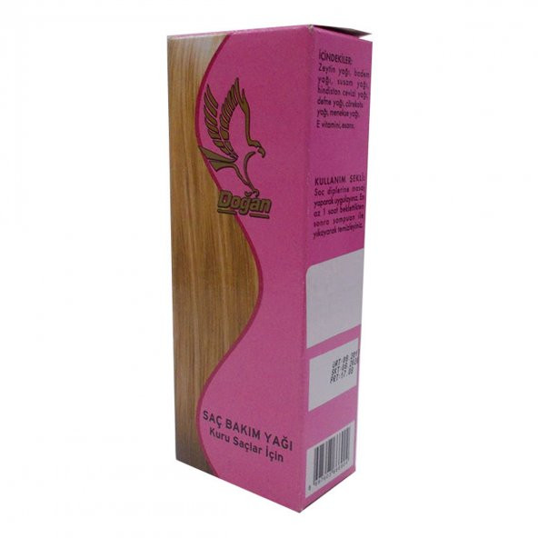 Bitkisel Yağ Kuru Saçlara Cam Şişe 100 ML - 2