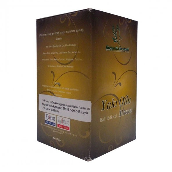 Yakı Otlu Ballı Bitkisel Karışım Cam Kavanoz 450 Gr - 3