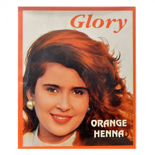 Bakır Kızıl Hint Kınası Portakal (Orange Henna) 10 Gr Paket