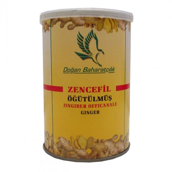 Zencefil Kökü Öğütülmüş Doğal 150 Gr Teneke Kutu - 4