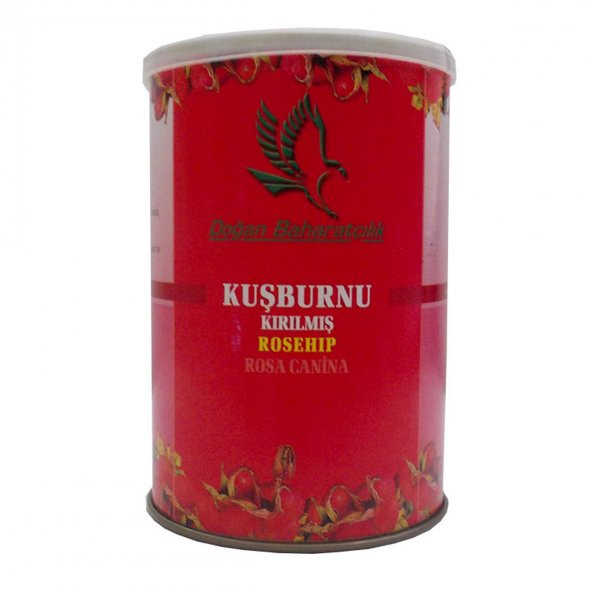 Kuşburnu Doğal Kırılmış 100 Gr Teneke Kutu - 1