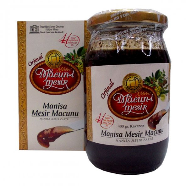 Manisa Mesir Macunu Cam Kavanoz 400 Gr - 6