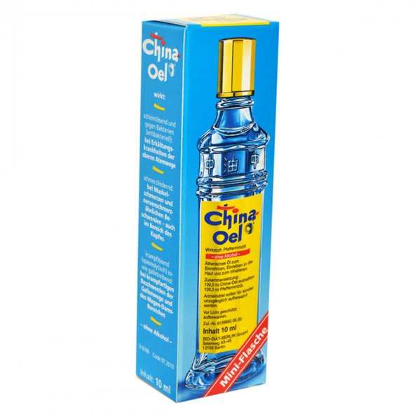 China Oel Çin Yağı 10 ML - Yüzde 100 Saf Doğal Nane Yağı - 3