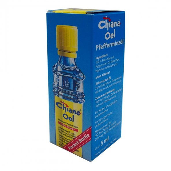China Oel Çin Yağı 5 ML - Yüzde 100 Saf Doğal Nane Yağı - 3