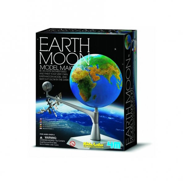 Dünya Ay Modeli Hazırlama Seti