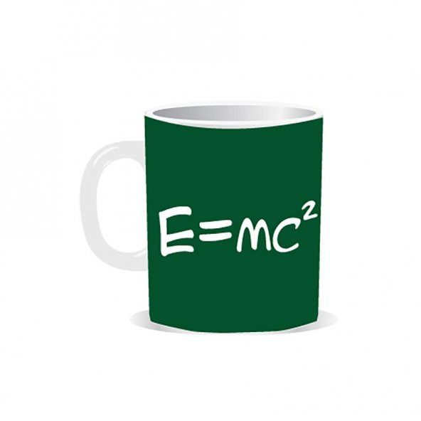 E=mc2  Kupa Bardak (Yeşil)