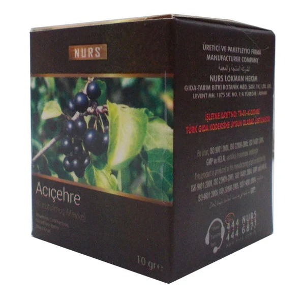 Nurs Acı Çehre Tohumu 10Gr - 2