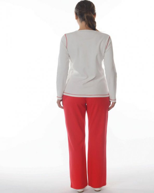 DAGİ  BAYAN POLAR PİJAMA TAKIMI - 3