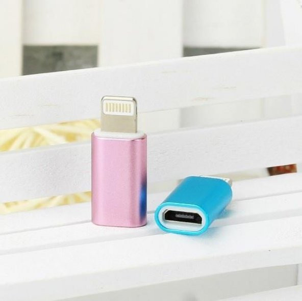 Apple Lightning to Micro USB Adaptörü Şarj Dönüştürücü iPhone 6/6