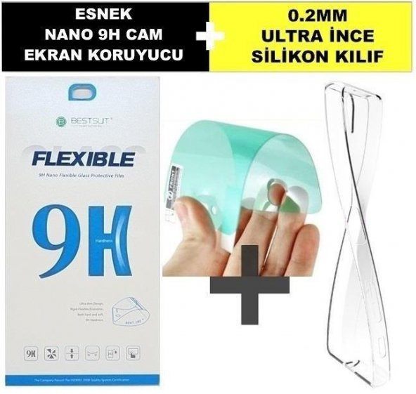 Samsung Galaxy A3 2016 Nano Cam Ekran Koruyucu Silikon Kılıf En İ