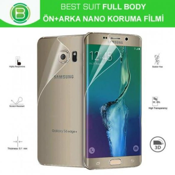 Samsung Galaxy S6 Edge Plus Full Body Nano Koruyucu