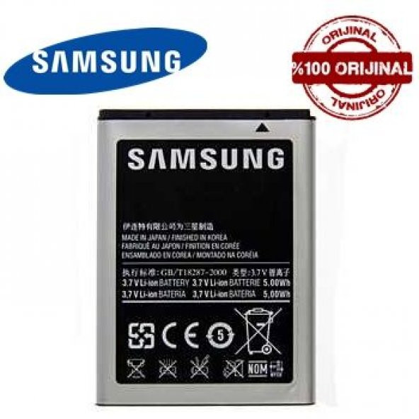 Samsung Galaxy Gio S5660 Batarya Pil Orjinal